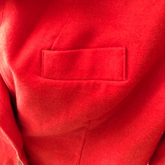 Two-Button Wool Blazer Jacket - Picture 4 of 8